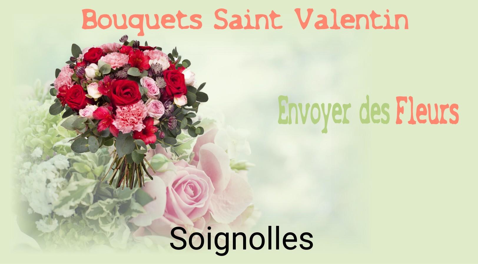 Roses de Saint-Valentin livrées à Soignolles